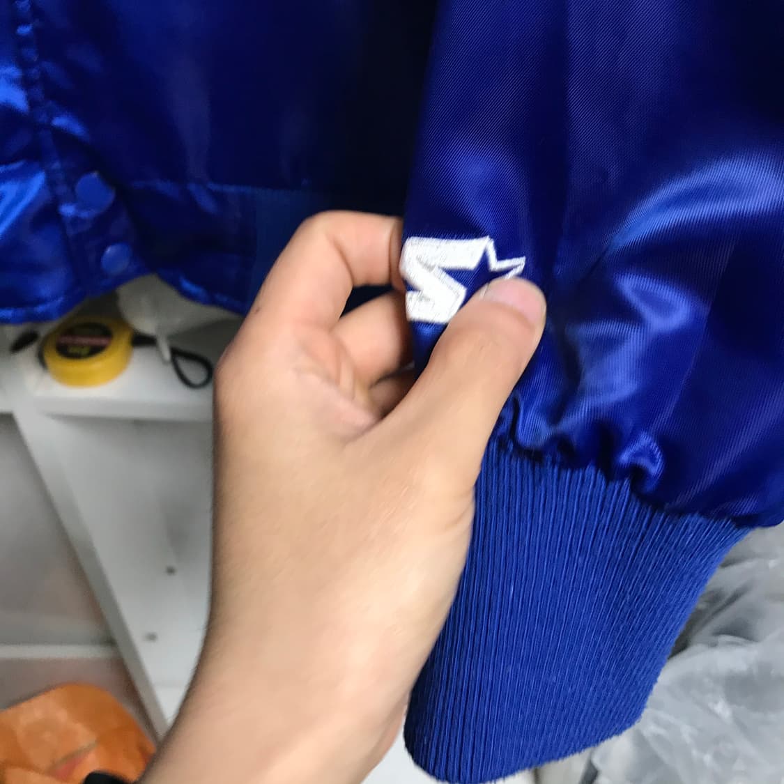 스타터 00s 얇은 스타디움 대장급 바시티자켓 상품이미지3