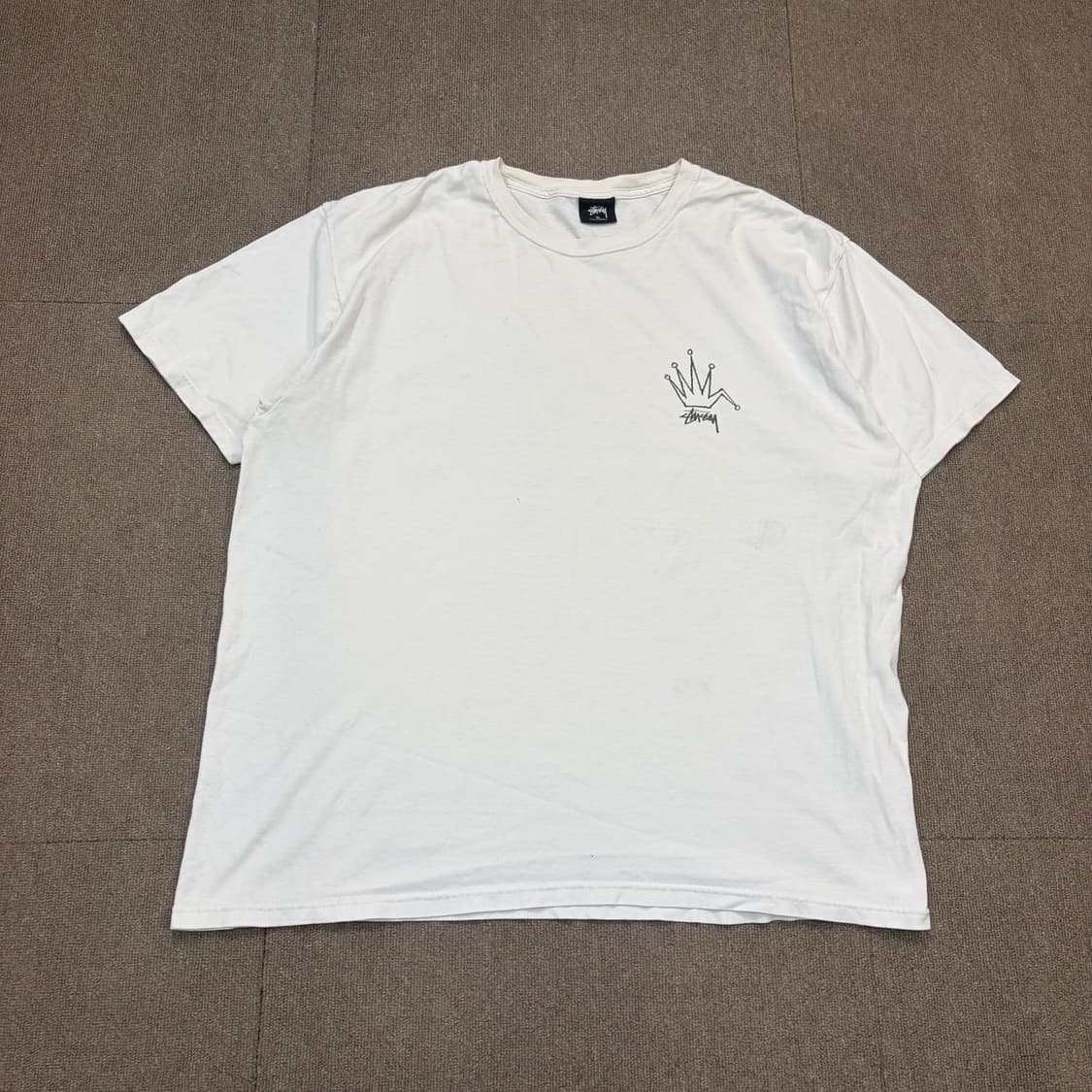 stussy 스투시 브로큰 크라운 반팔 티셔츠 XL 상품이미지2