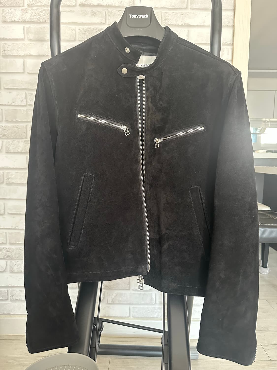 (L)토니웩 카프레이서 스웨이드 자켓 상품이미지3