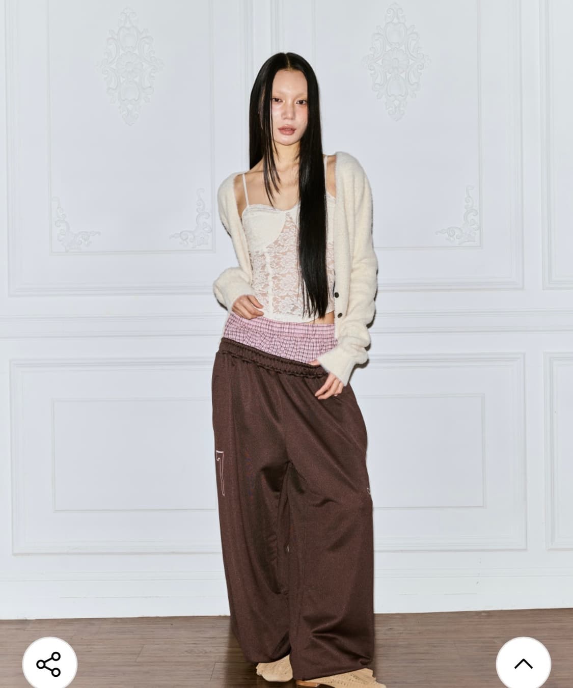 LACE SPAN CORSET [IVORY] 상품이미지2