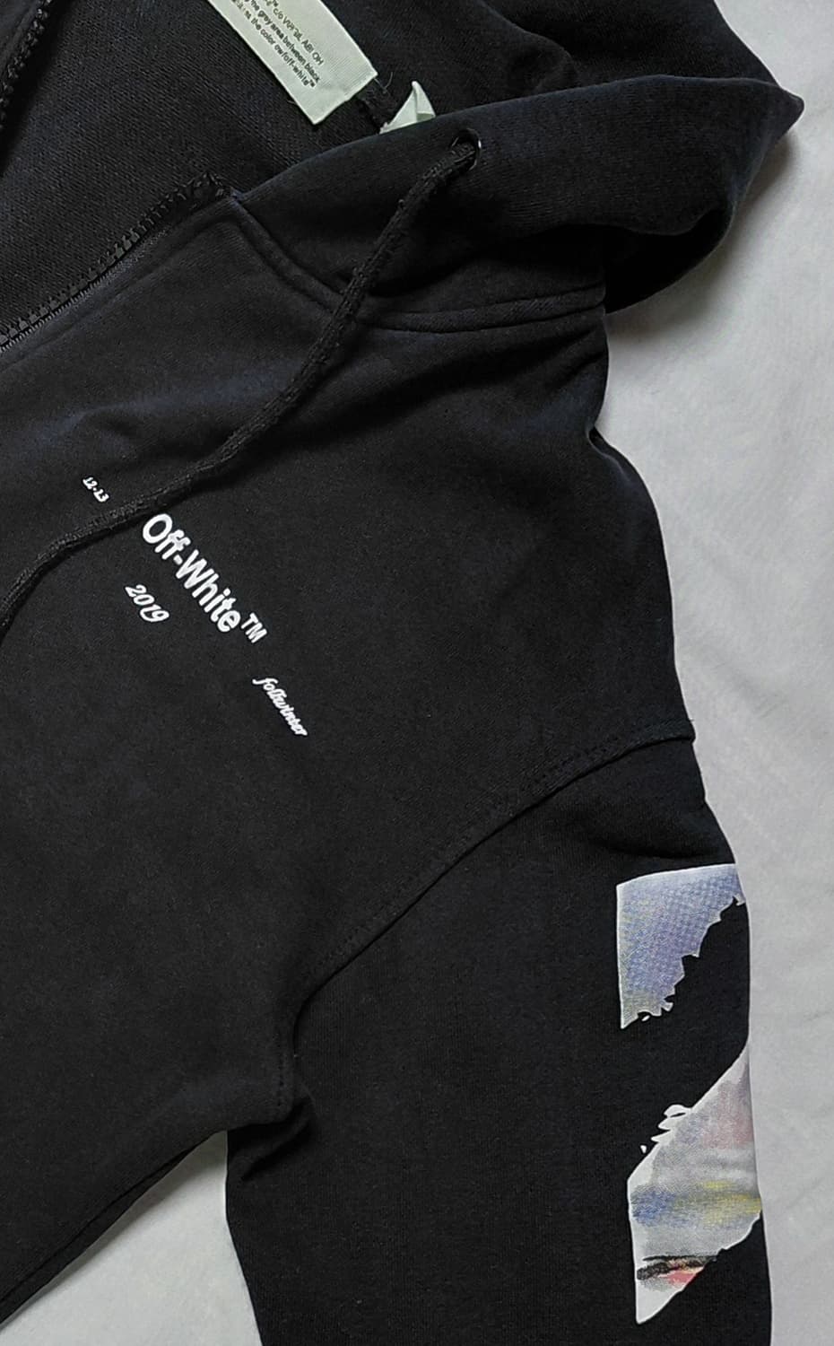 Off-White 19FW Mariana 디아그 후드 집업 (수선 필요) 상품이미지4