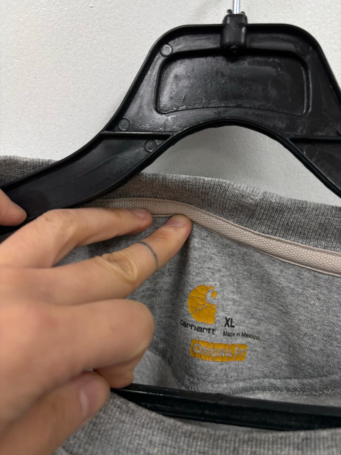 칼하트 로고 맨투맨 상품이미지4