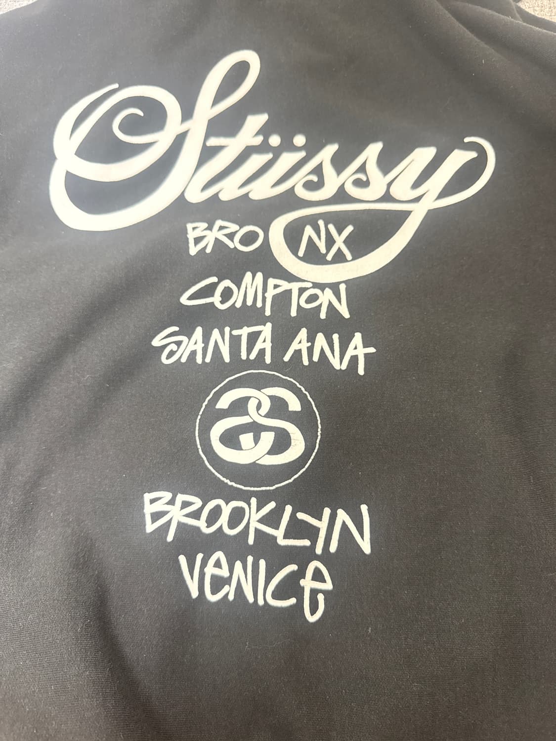 스투시 월드투어 후드집업 상품이미지2