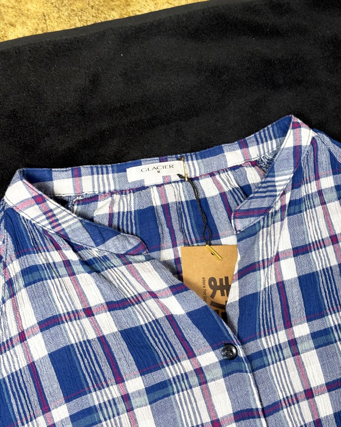 일본빈티지 GALCIER 셔츠 상품이미지3