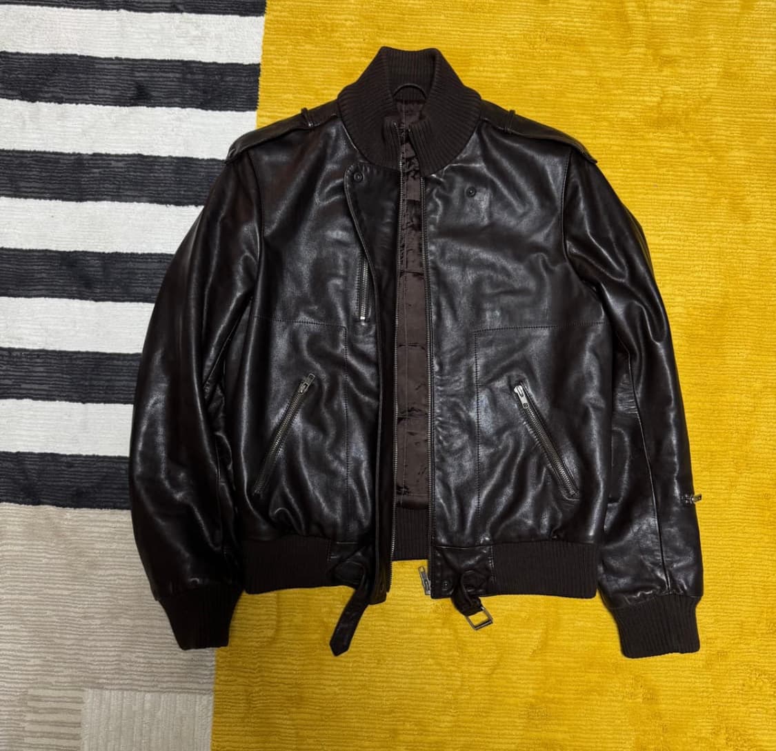Martin Margiela 07AW Leather Bomber 상품이미지3