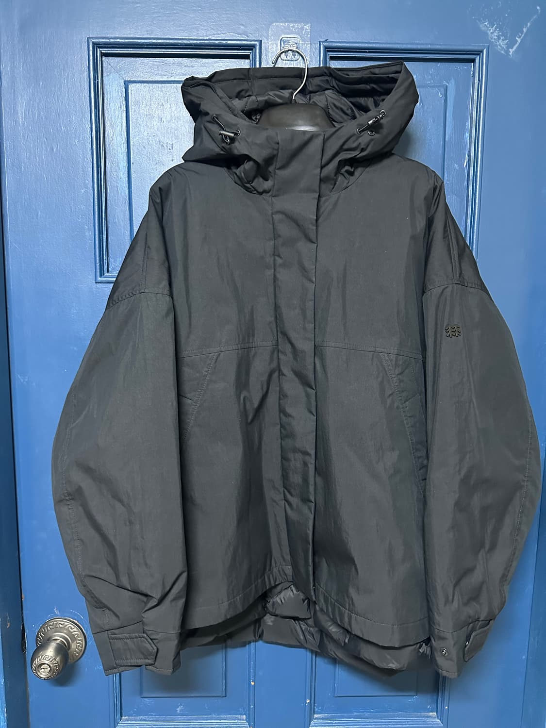 코오롱 후디 퍼 야상 다운 패딩 95 오버핏 상품이미지2