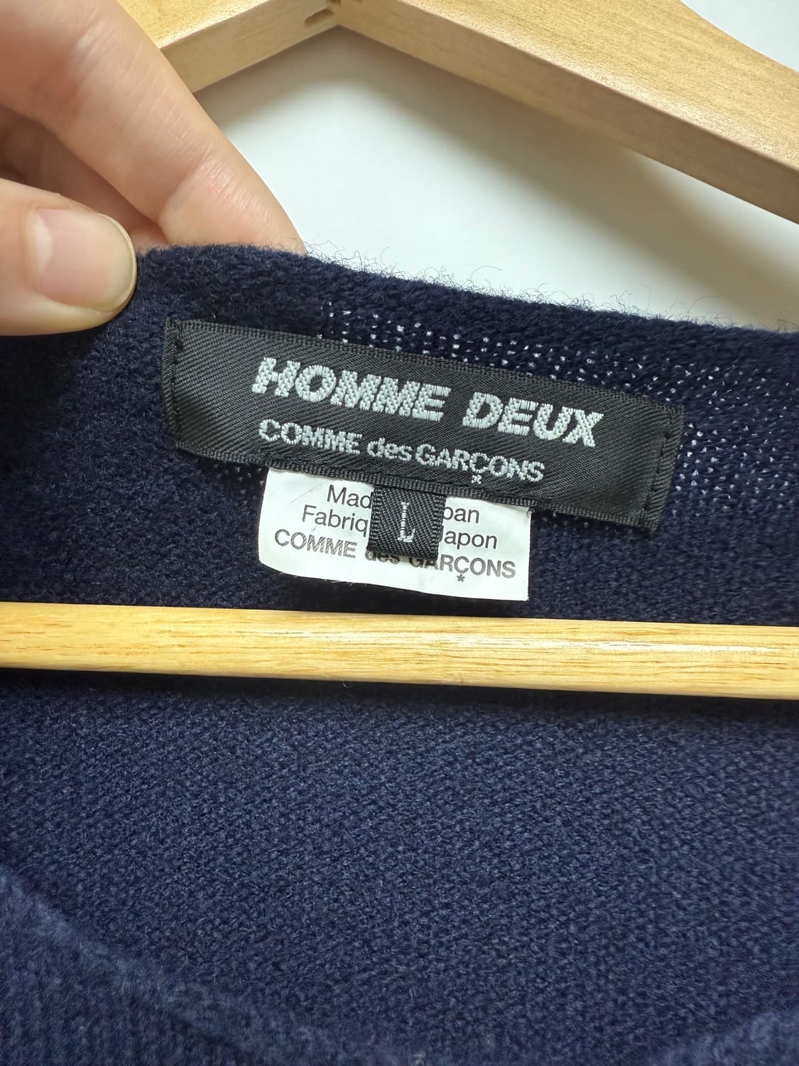 꼼데가르송 옴므듀스 울 니트 상품이미지3