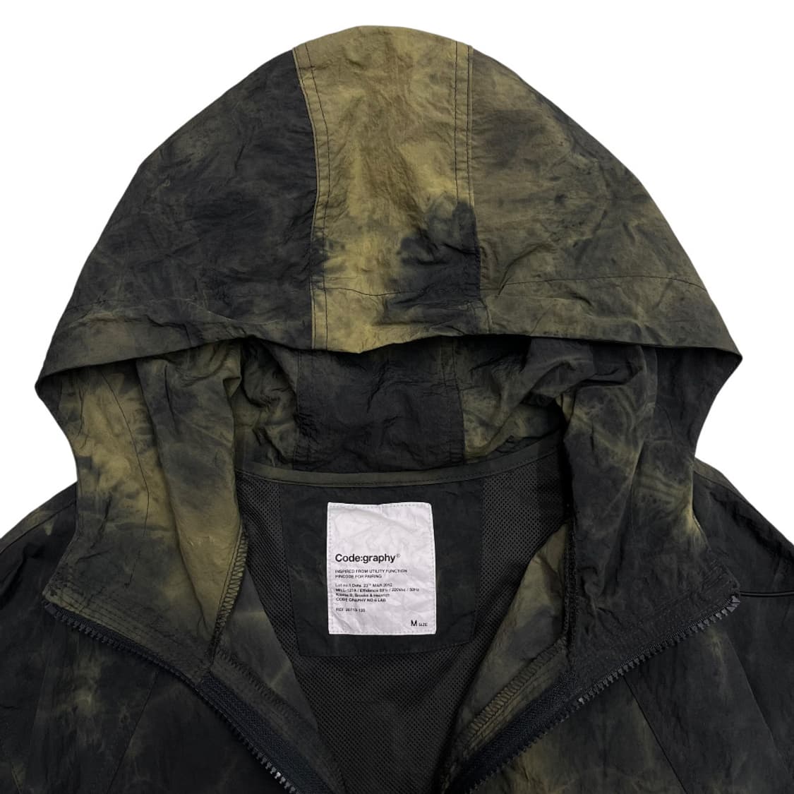 코드그라피 타이다이 그런지 바람막이 M 상품이미지5