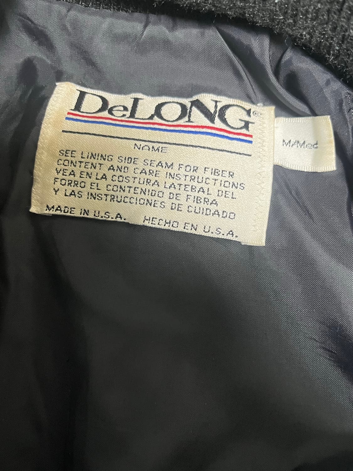 00s made in USA  델론 스타디움 자켓 상품이미지5