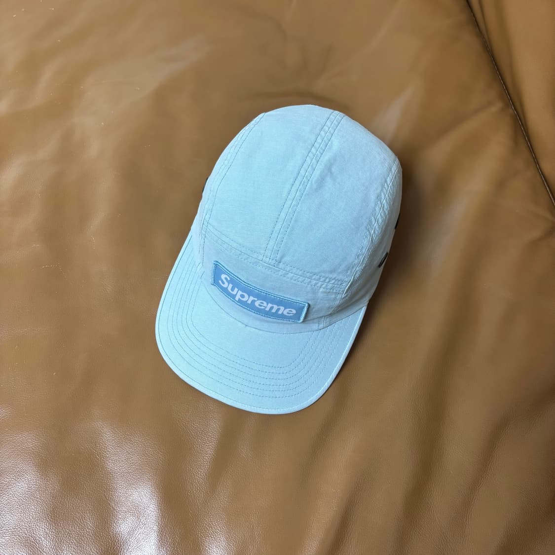 슈프림 캠프캡 모자 박스로고 24ss 밀리터리 라이트 블루 상품이미지6