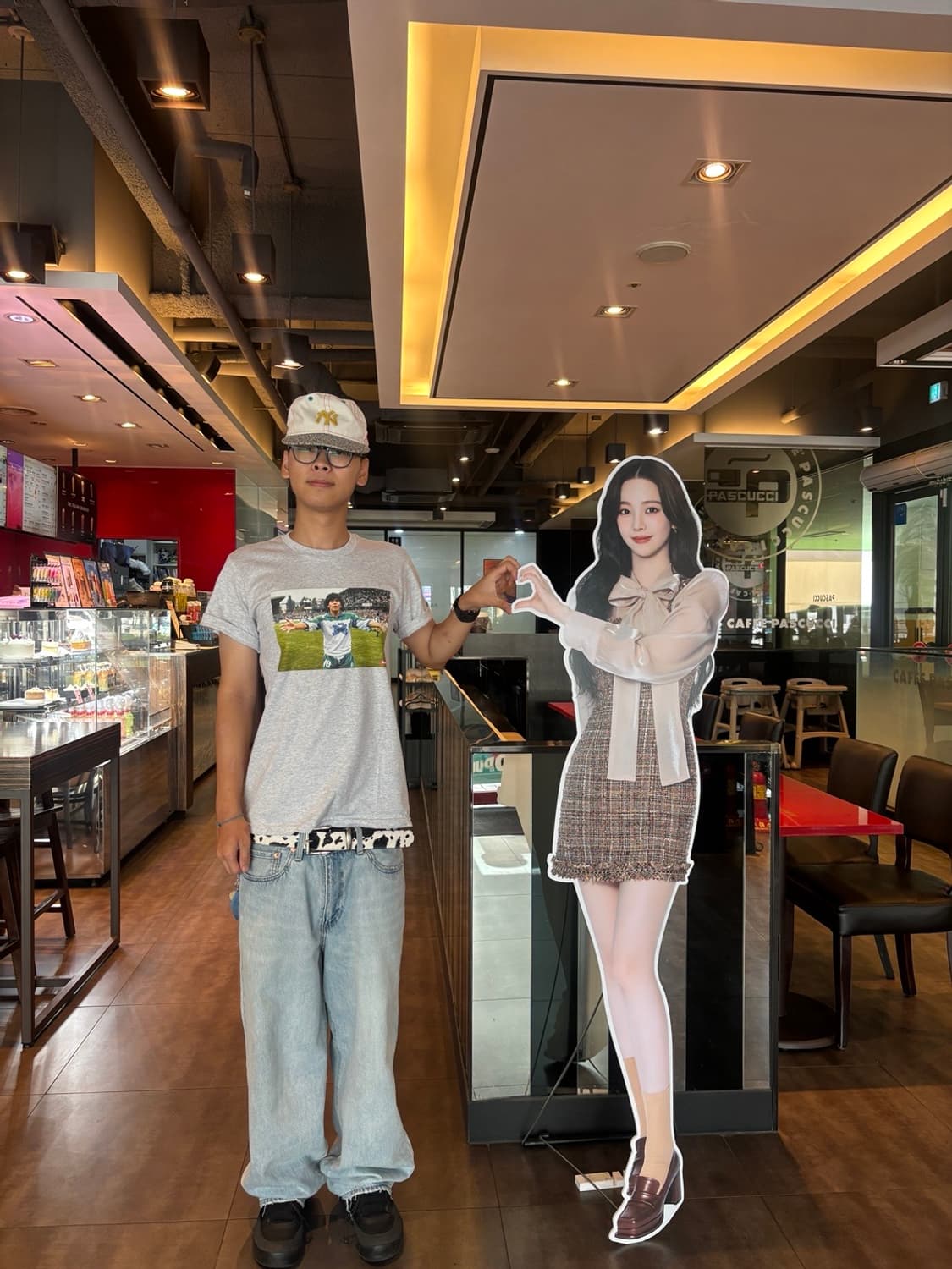 (s) 슈프림 마라도나 티셔츠 그레이 상품이미지3