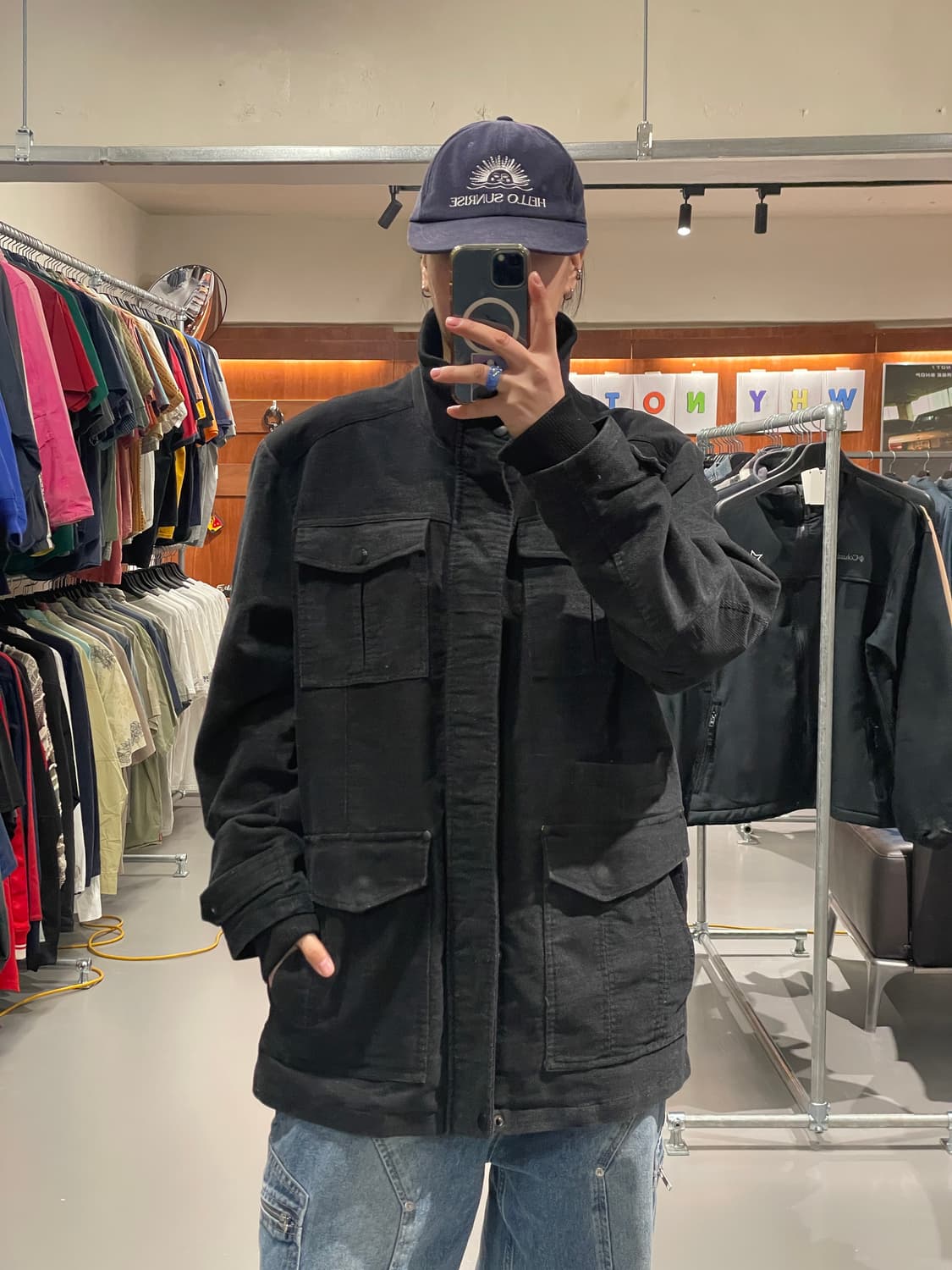 빈티지 코듀로이 워크 자켓 상품이미지1