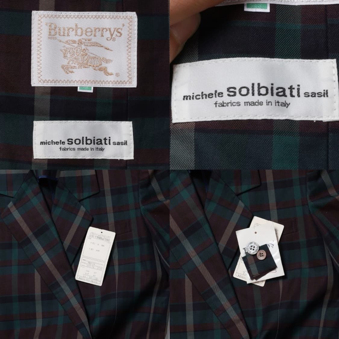 버버리 Burberrys Check Pattern Double Breas 상품이미지9