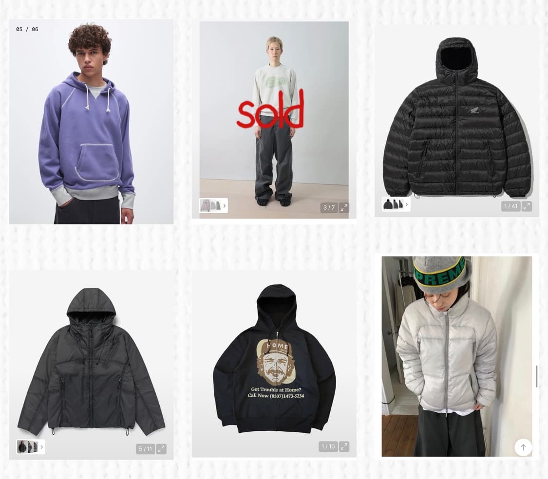 패딩+브랜드제품 일괄판매(5) 상품이미지1