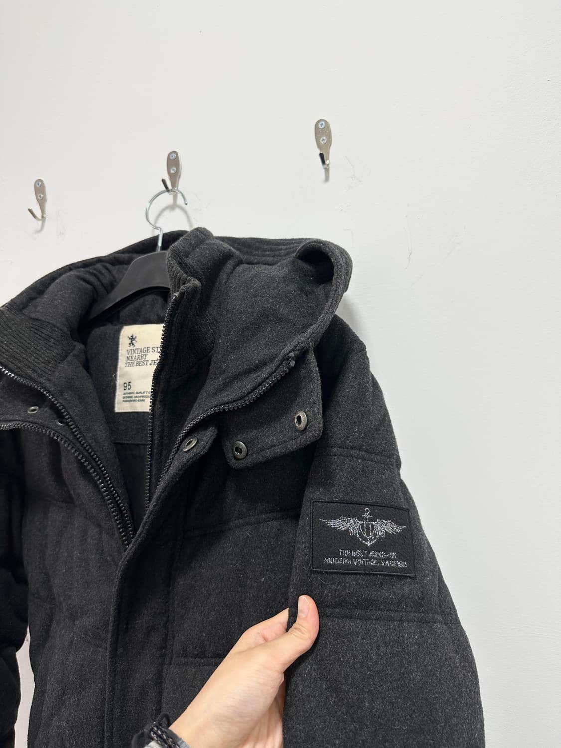 Nearby the best jeans two zipper padding 상품이미지7
