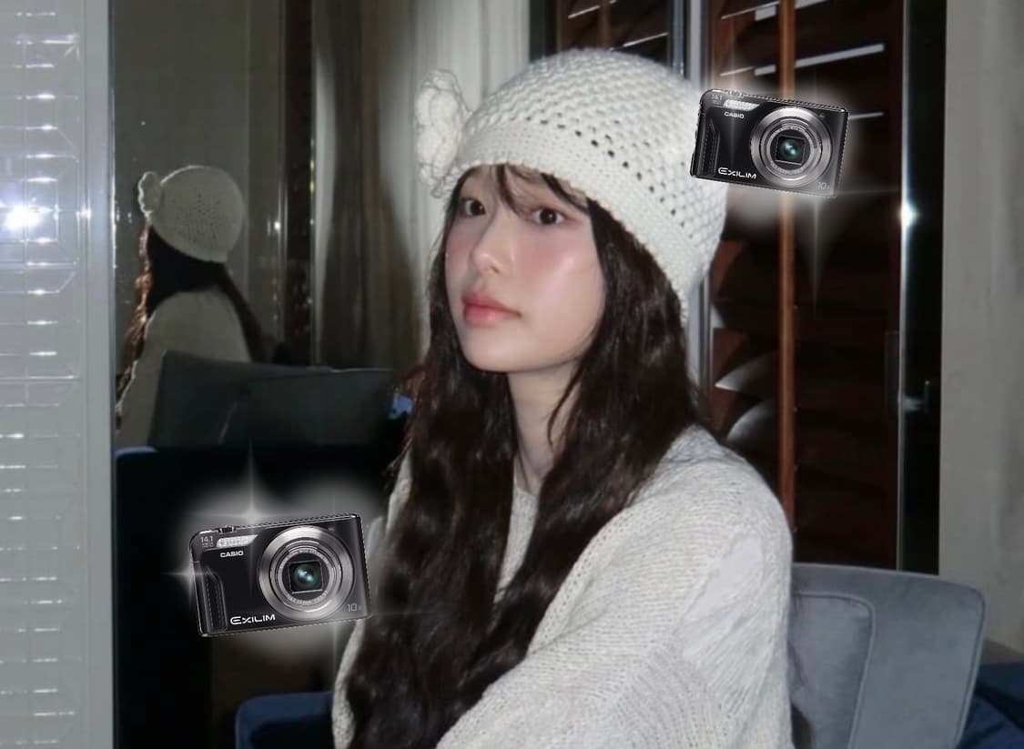 (츄 디카/풀세트) Casio 카시오 h15  🌸메이크업 모드🌸 상품이미지1