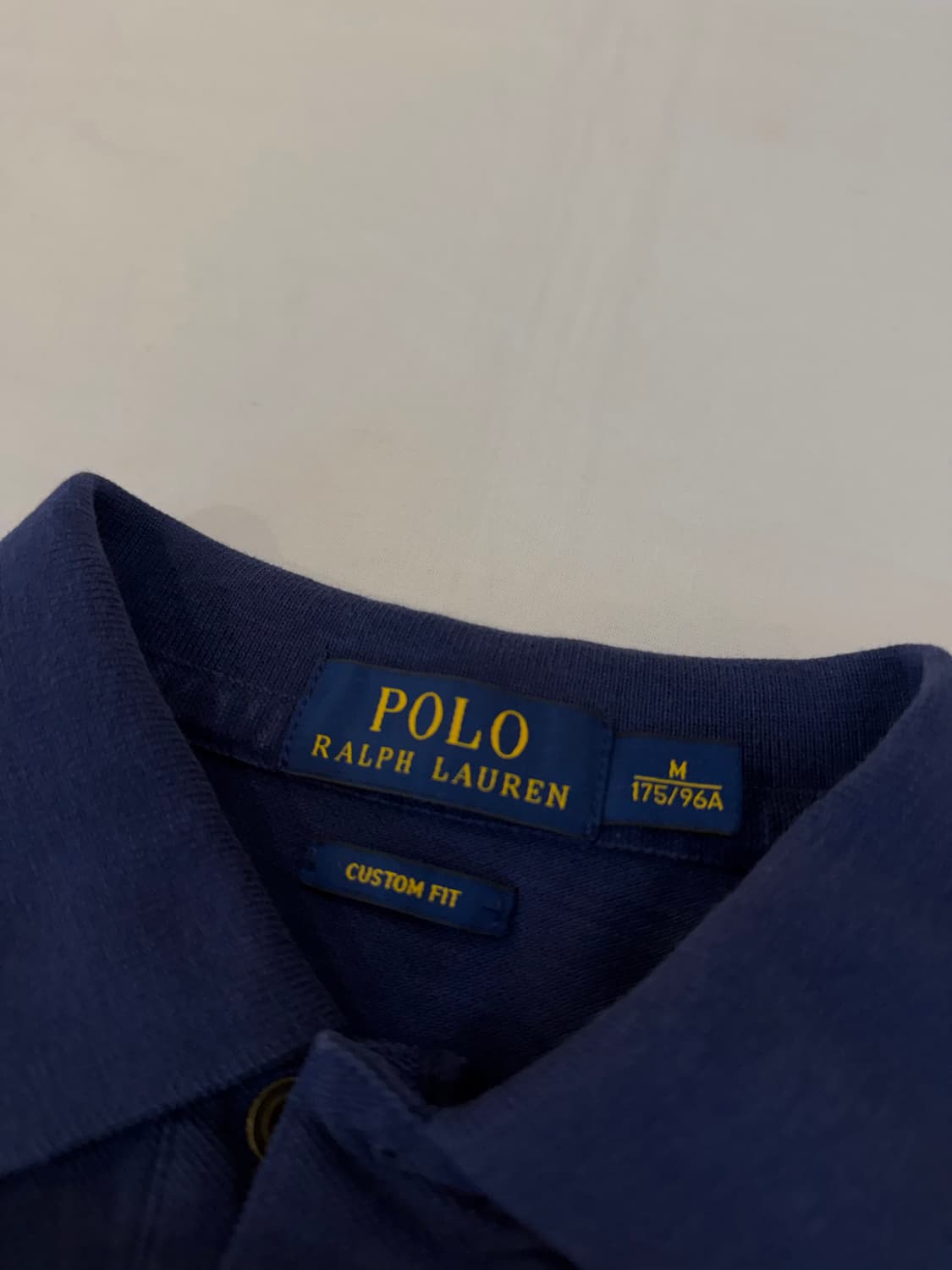 폴로 랄프로렌 밀리터리 자수 치프키프 반팔 카라티 네이비 상품이미지6