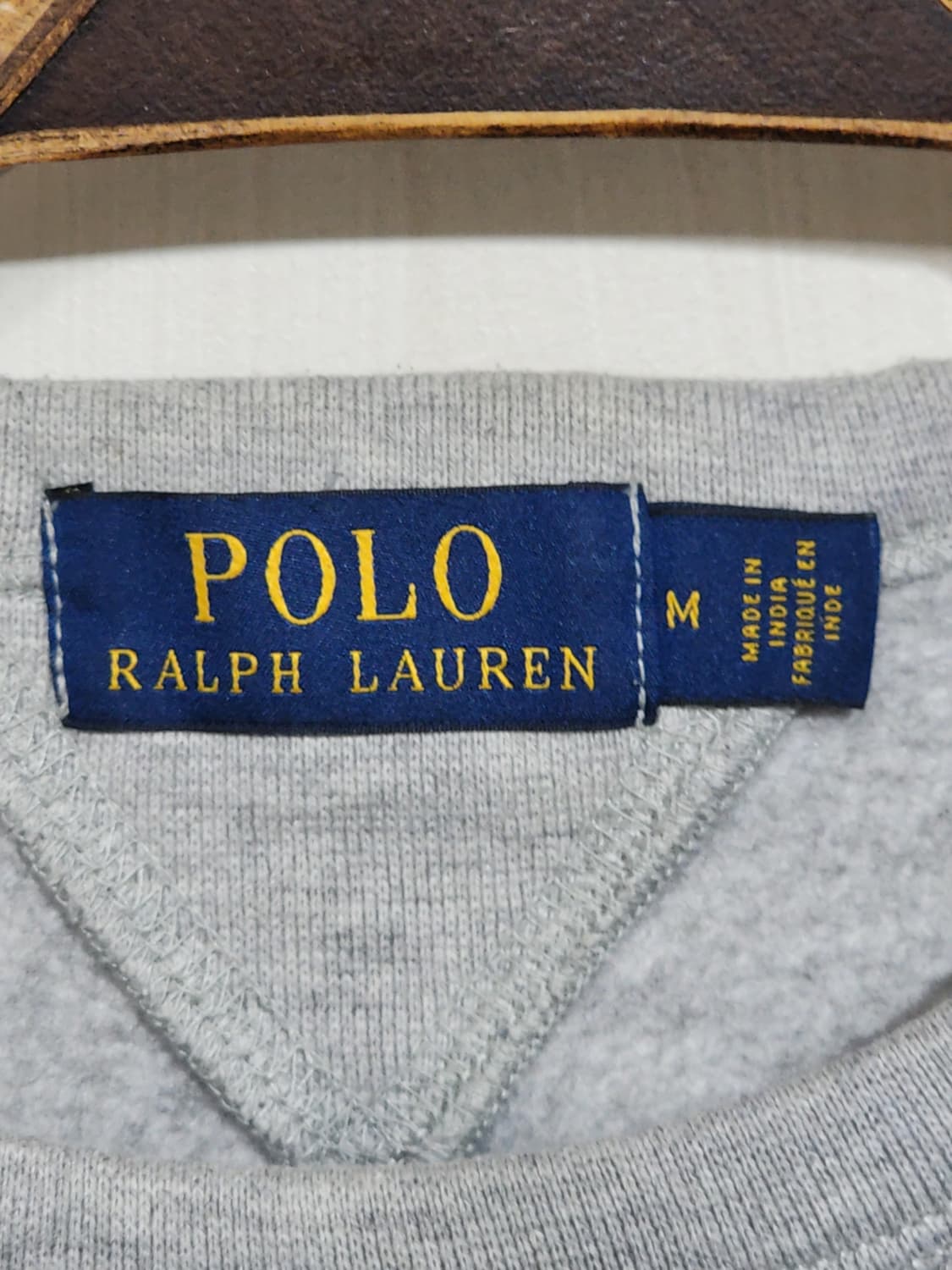 (M) 랄프로렌 폴로 맨투맨 그레이 빅포니 기모 스웨트  상품이미지3