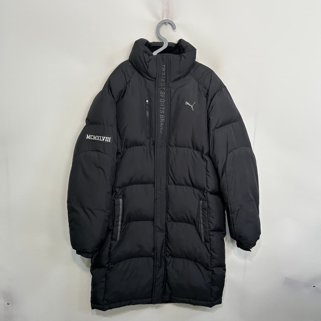 푸마 남성 롱패딩 블랙 105 상품이미지1