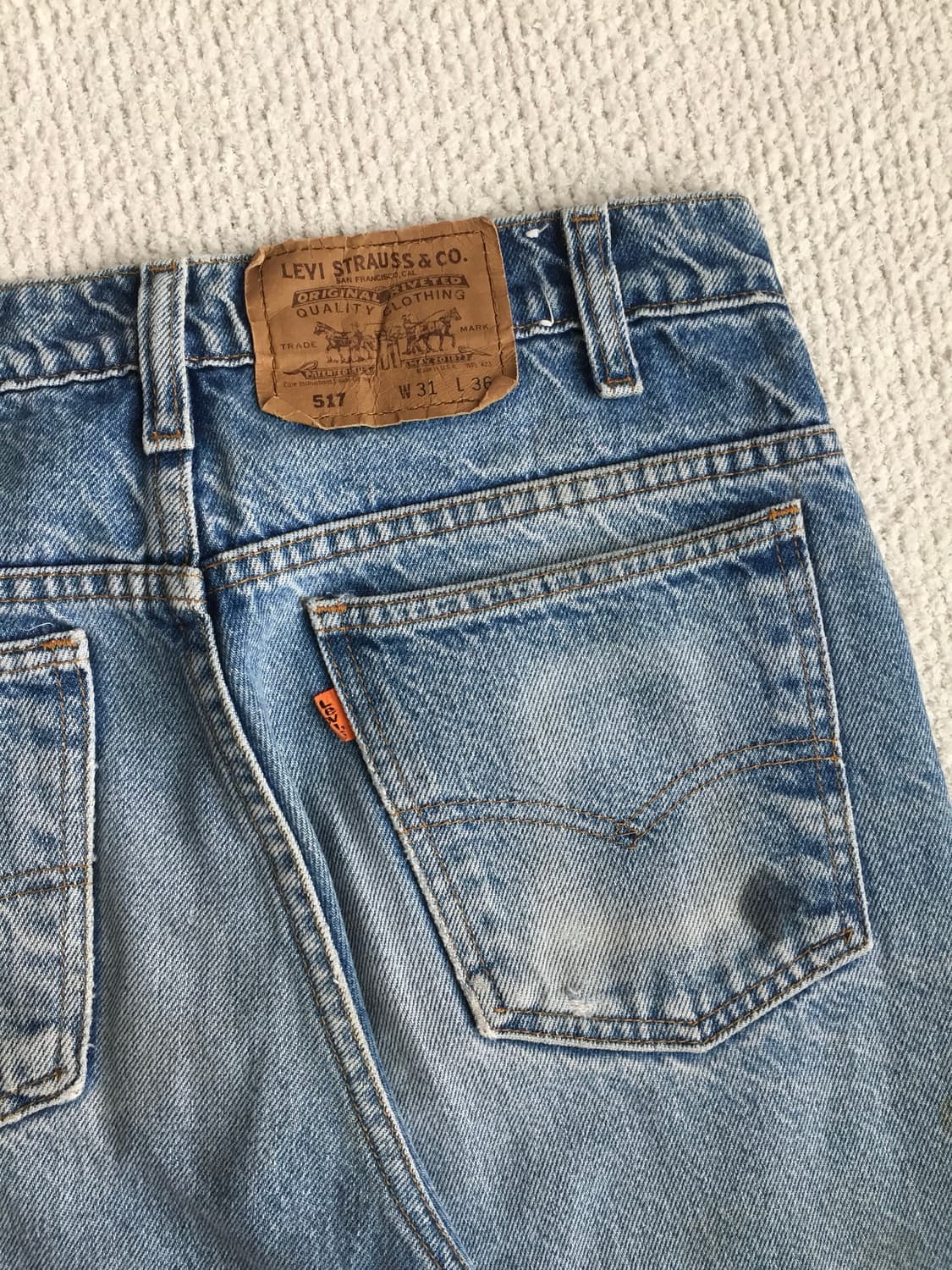 90‘s levis 리바이스 517 부츠컷 데님 상품이미지8
