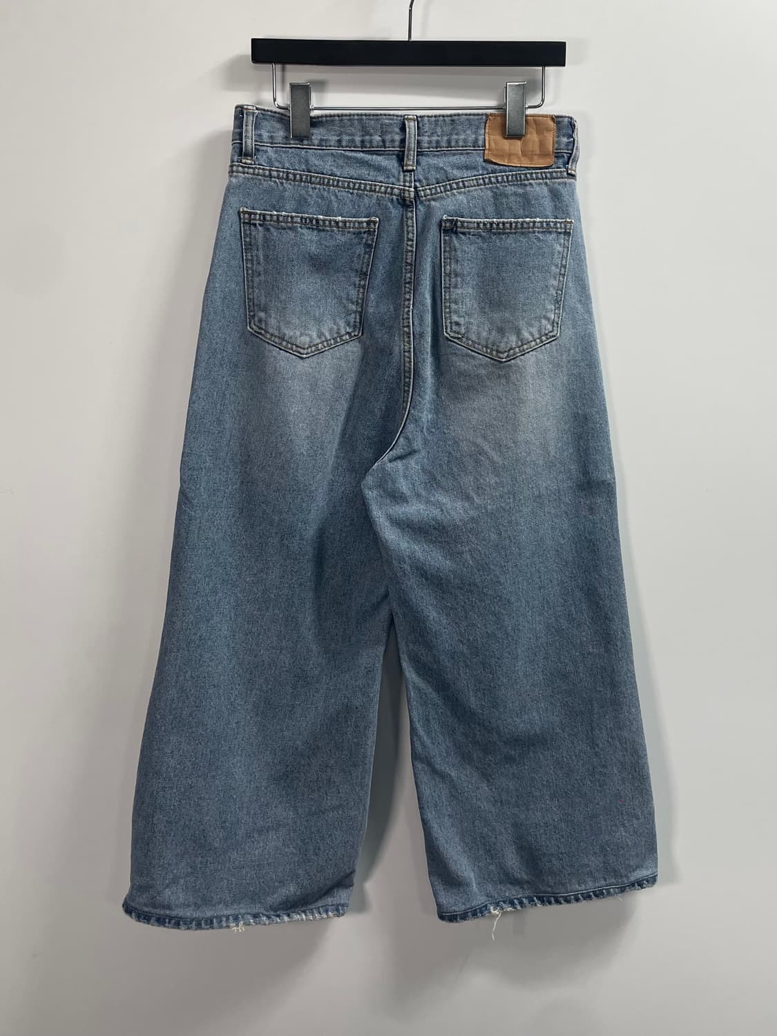 마땡킴 우먼스 와이드 연청 데님팬츠  (onp.43)   상품이미지2