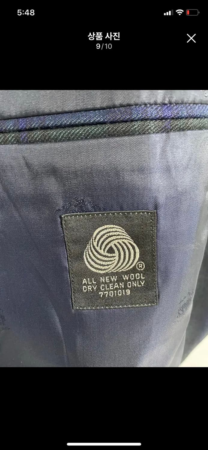 [J.PRESS] 제이프레스 네이비 울 체크자켓 상품이미지9