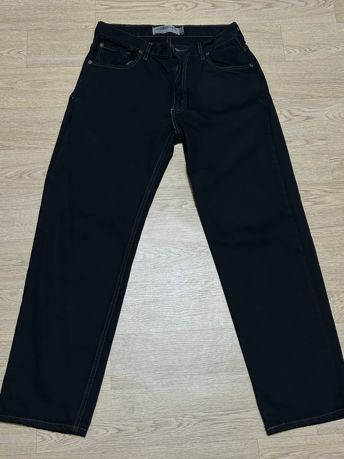 리바이스 550 블랙 데님 31x32 상품이미지4