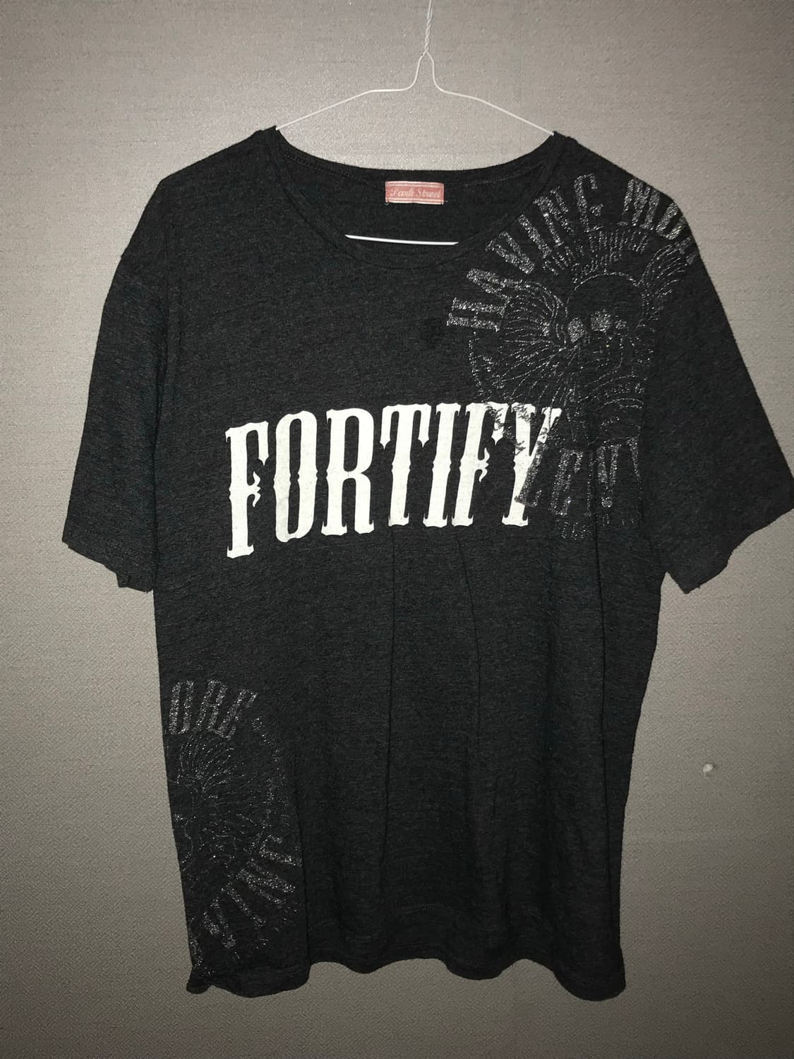 Skeleton short-sleeved T-shirt 상품이미지1