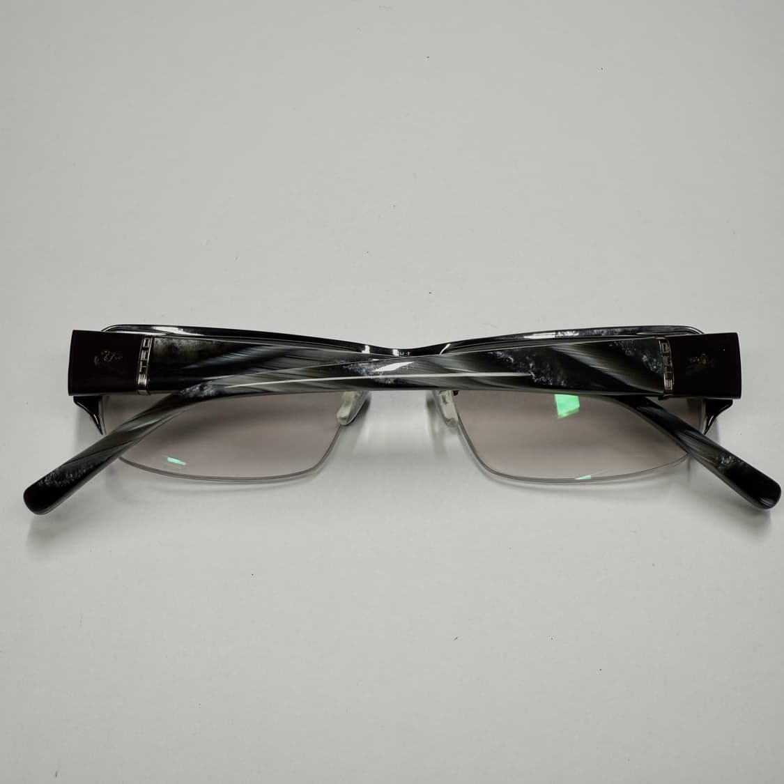 [희귀] 빈티지 선글라스 [에트로(ETRO)틴트 하프림 선글라스] 상품이미지7