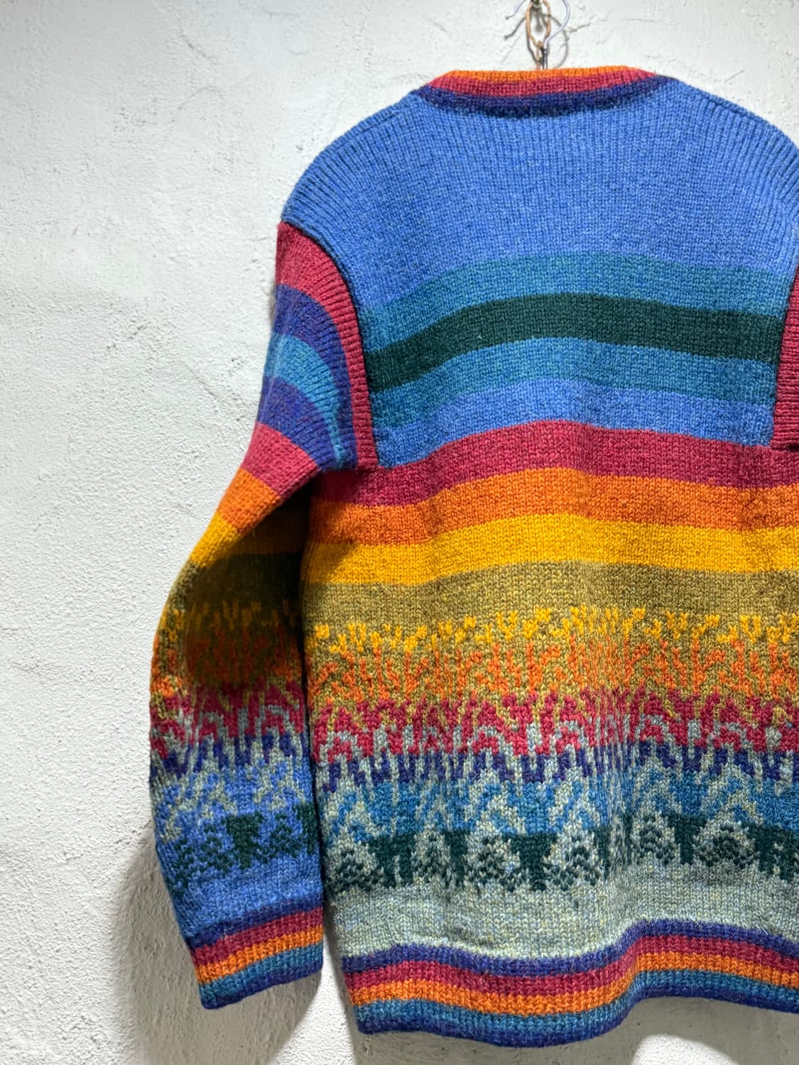 1990’s L.L.Bean Wool Navajo Knit 상품이미지8
