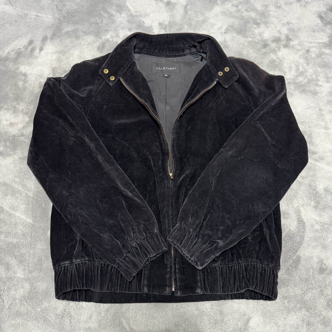 질스튜어트 벨벳 봄버 자켓 상품이미지2