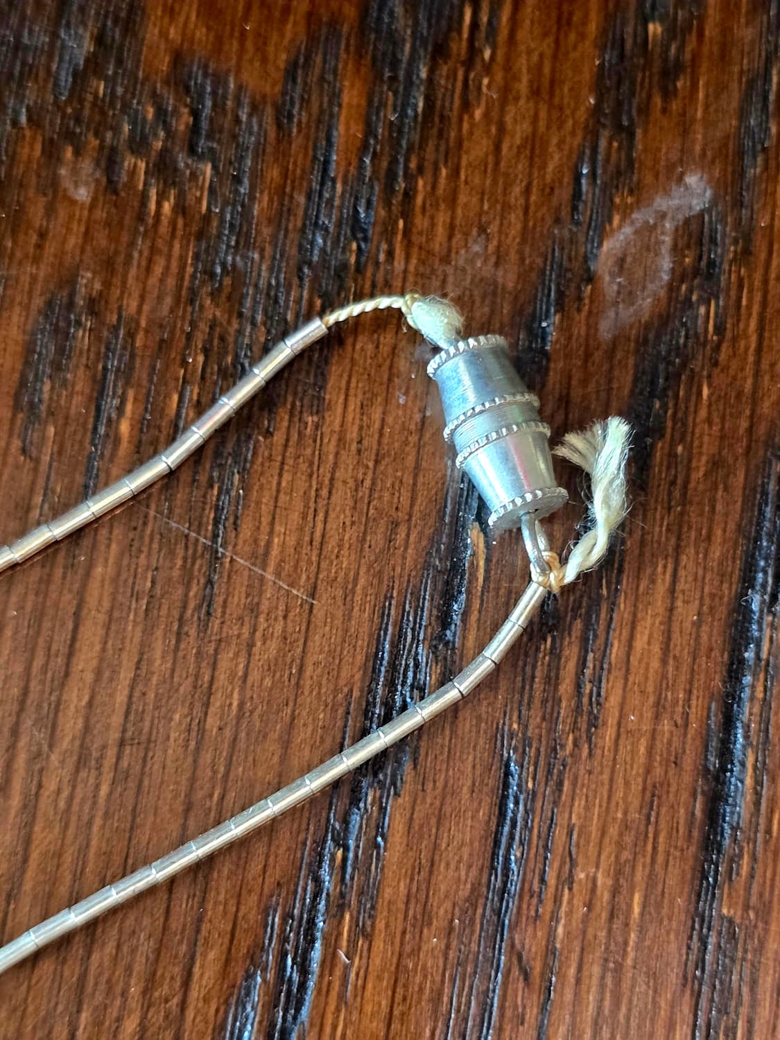 🇺🇸네이티브 아메리칸 실버 터키석 깃털 목걸이 상품이미지7