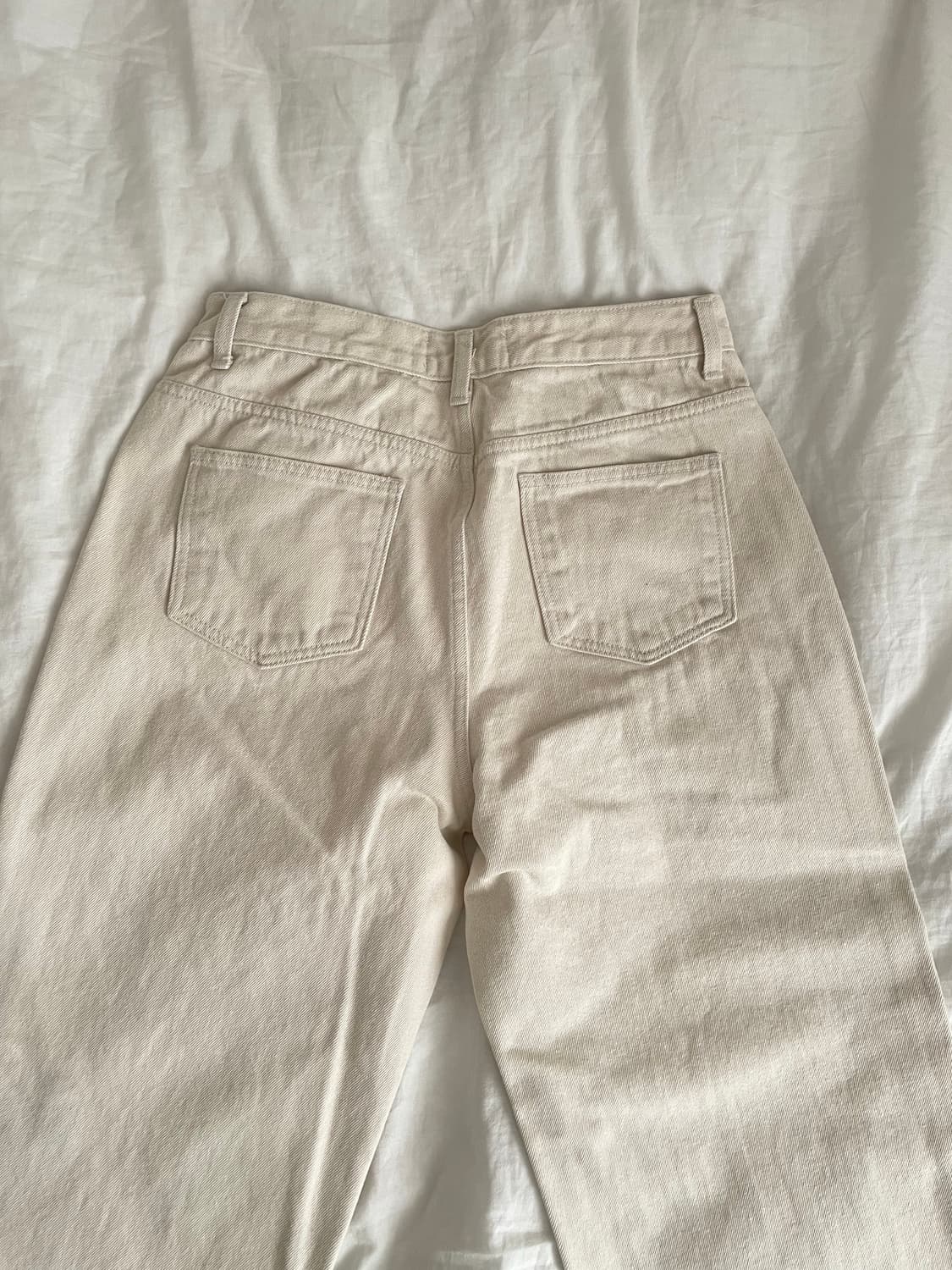 LE 아이보리 데님 팬츠 상품이미지4