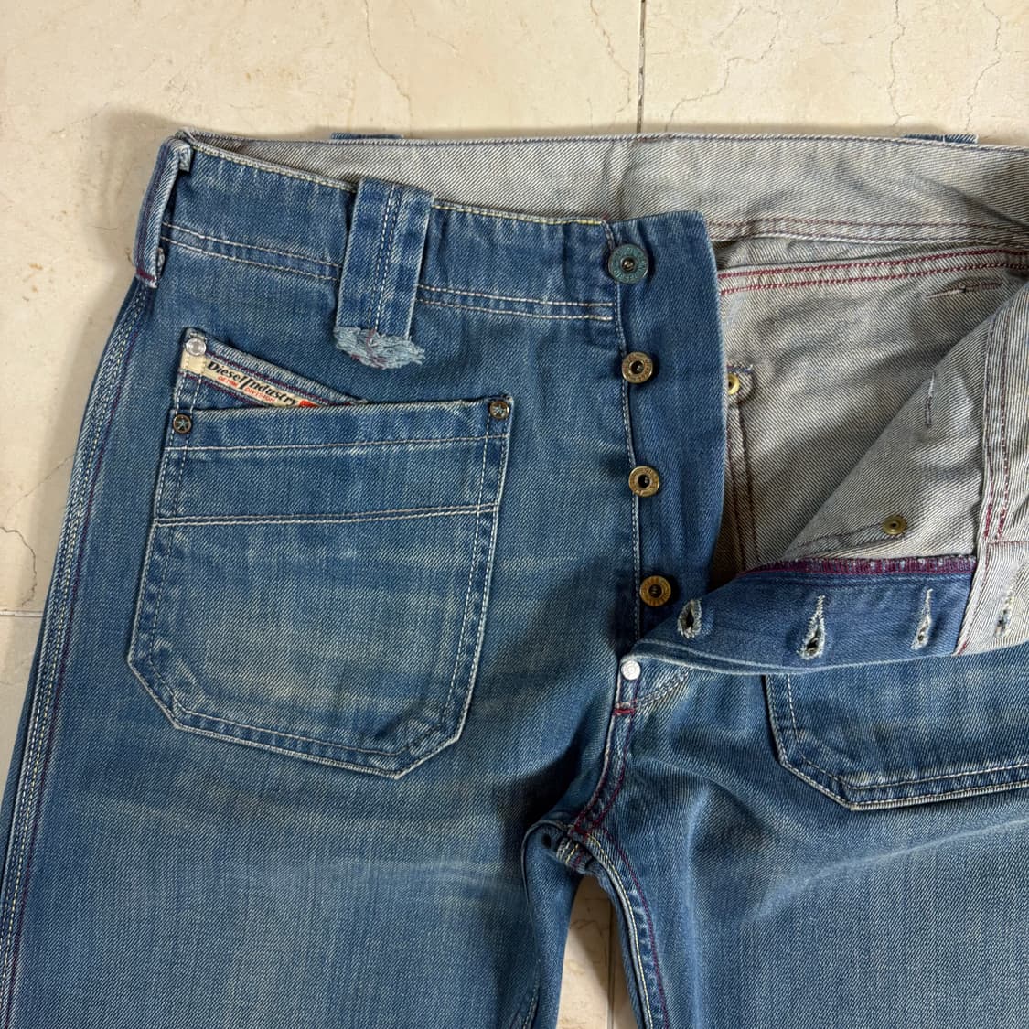 Diesel semi bootcut jeans 상품이미지5