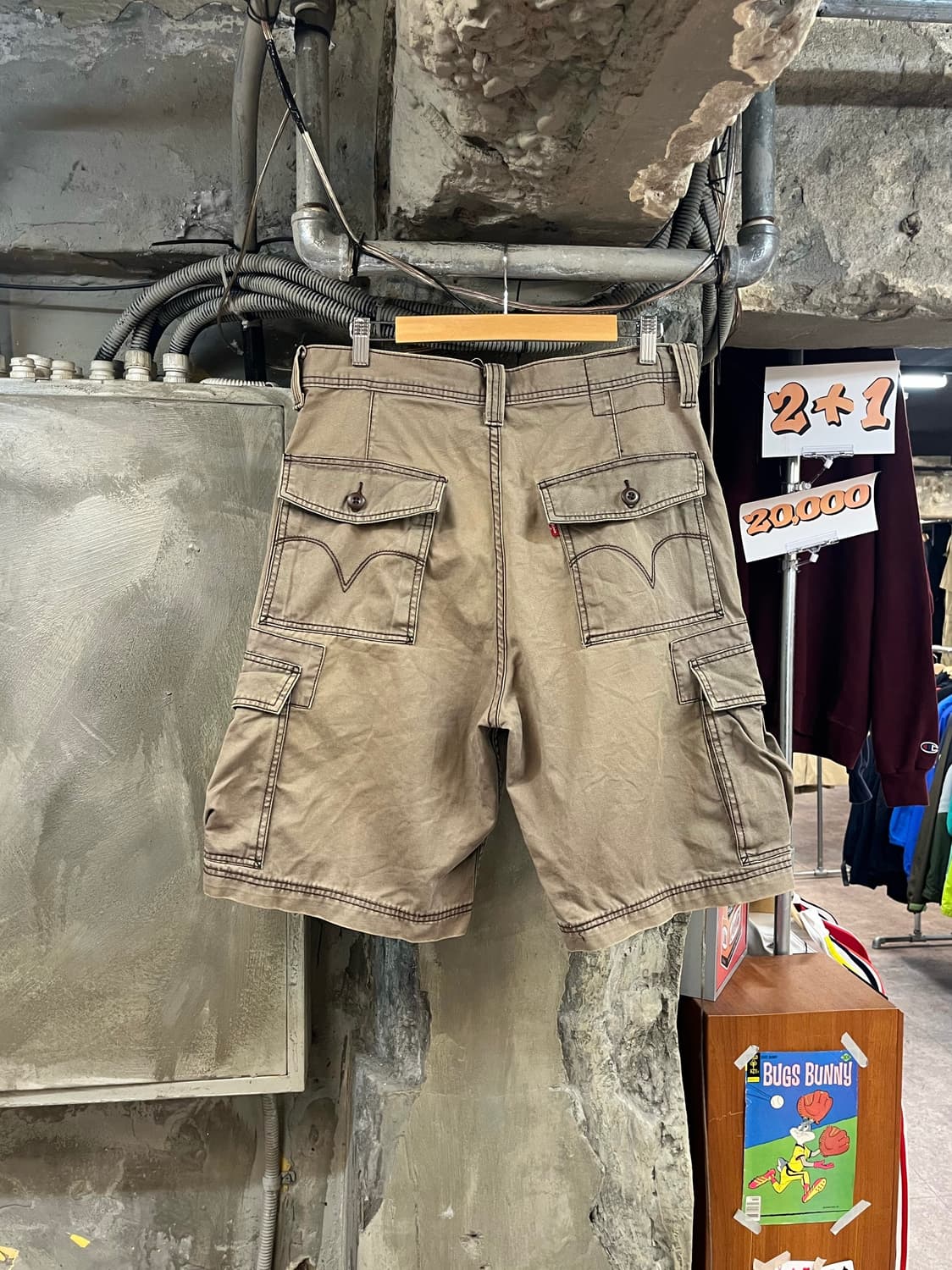 리바이스 카고 하프 팬츠 W34 #csz3486 상품이미지2