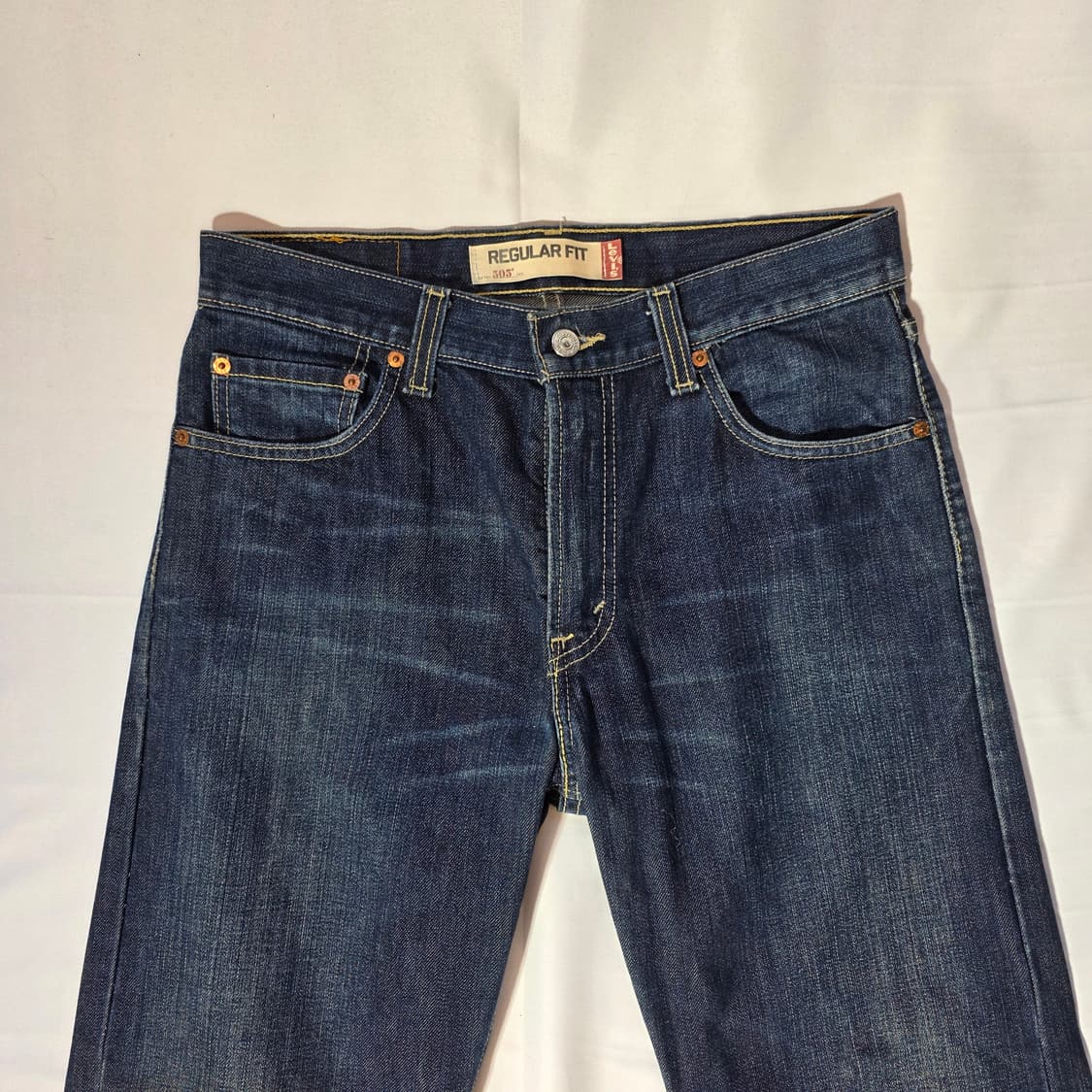 [W30L30]00s 리바이스 LEVIS 505 레귤러핏 데님팬츠 상품이미지2