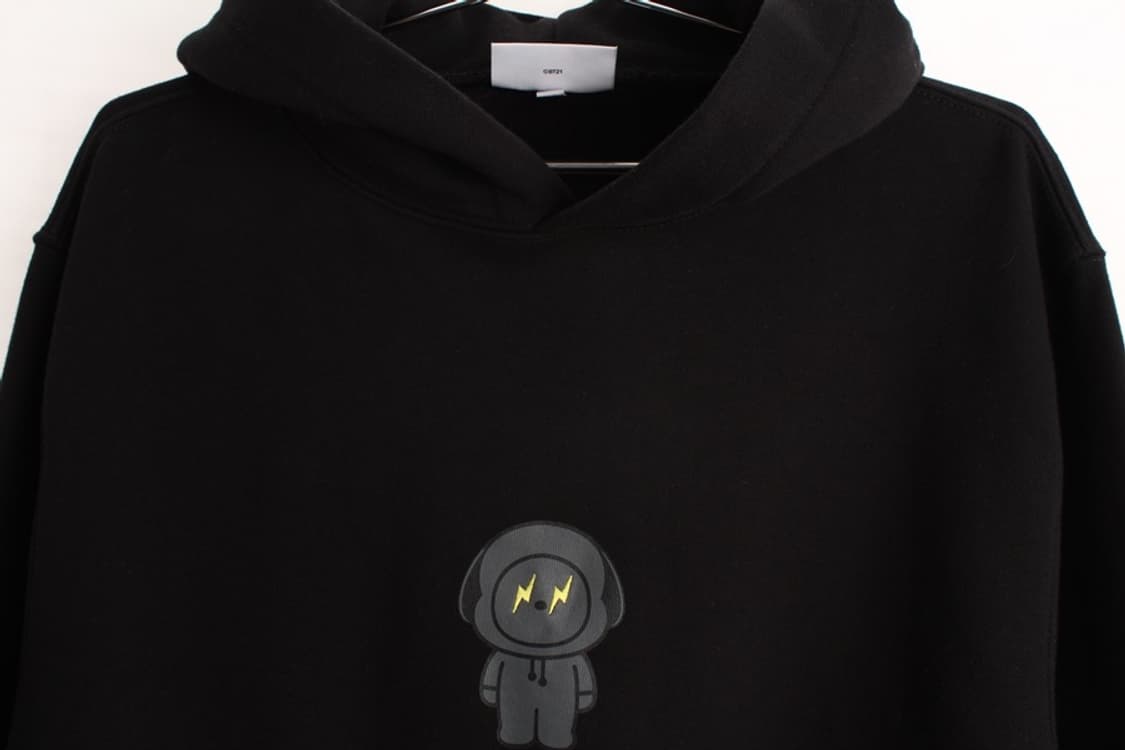 L bt21 프라그먼트 후드 상품이미지2