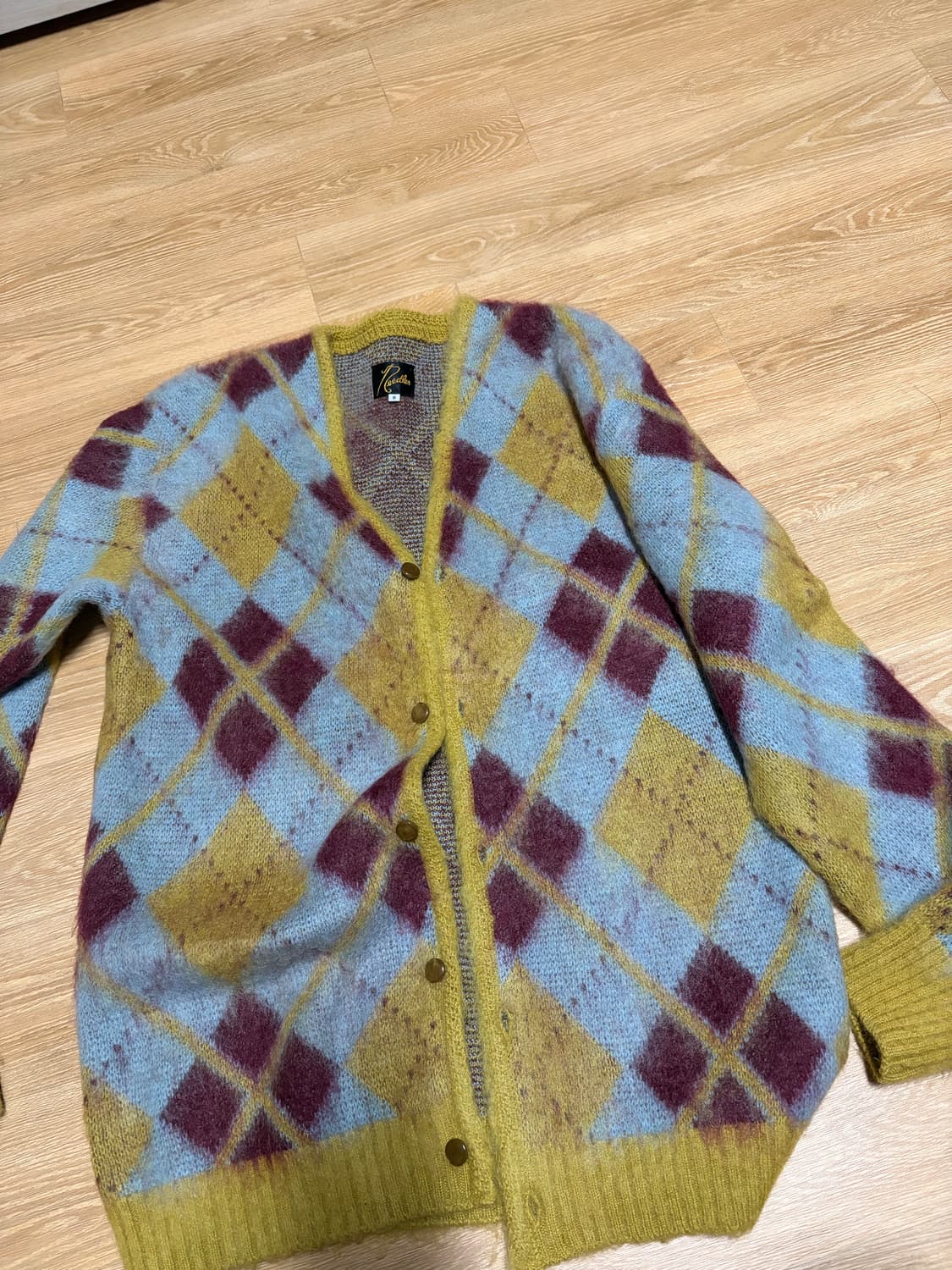 니들스 모헤어 가디건 s 상품이미지1