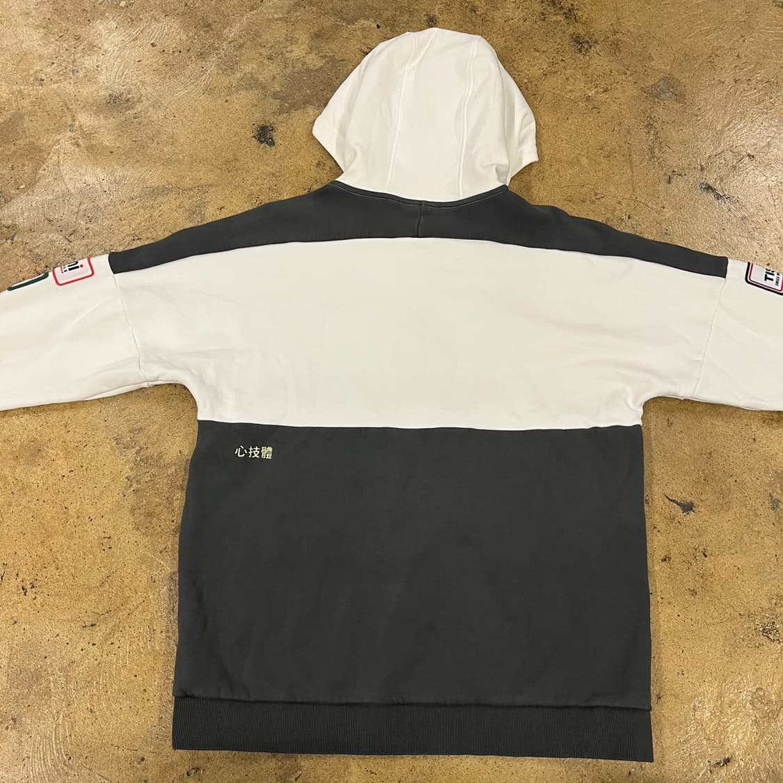 [정품/XL] 미즈노 ff judo 아노락 후드집업 화이트 블랙 b19 상품이미지4