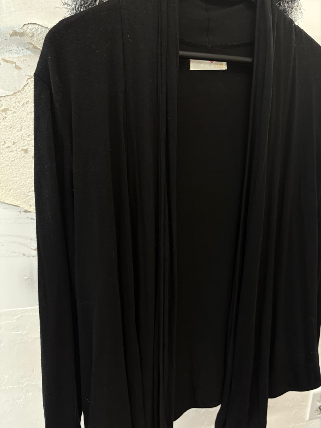 black drape cardigan 상품이미지2