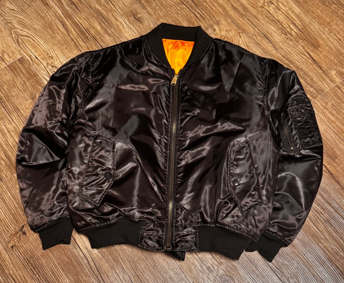 [L] C-4 다크브라운 리버시블 ma-1 항공 점퍼 상품이미지2