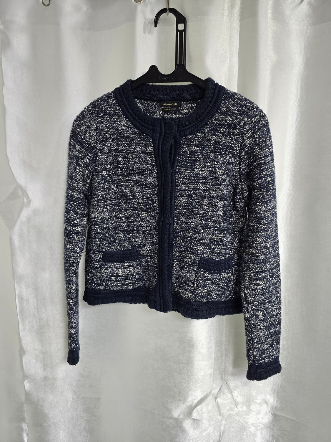 마시모두띠 트위드 블루 가디건 (1732) 상품이미지1