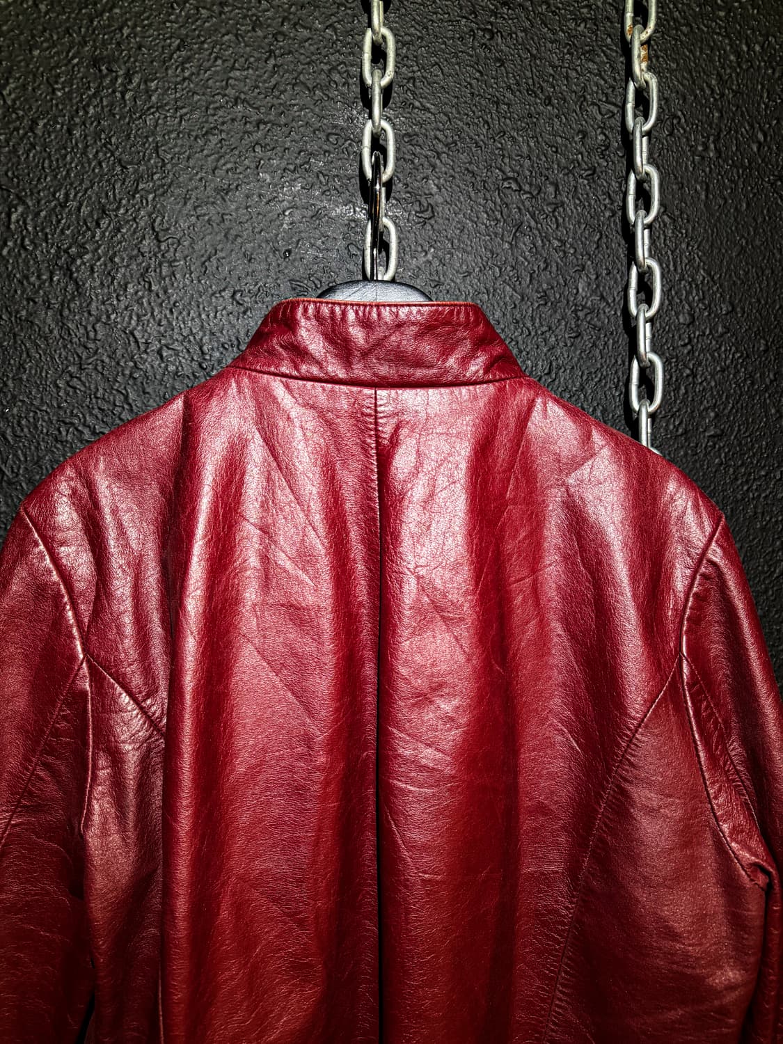 Red Sheep Leather Jacket 상품이미지6