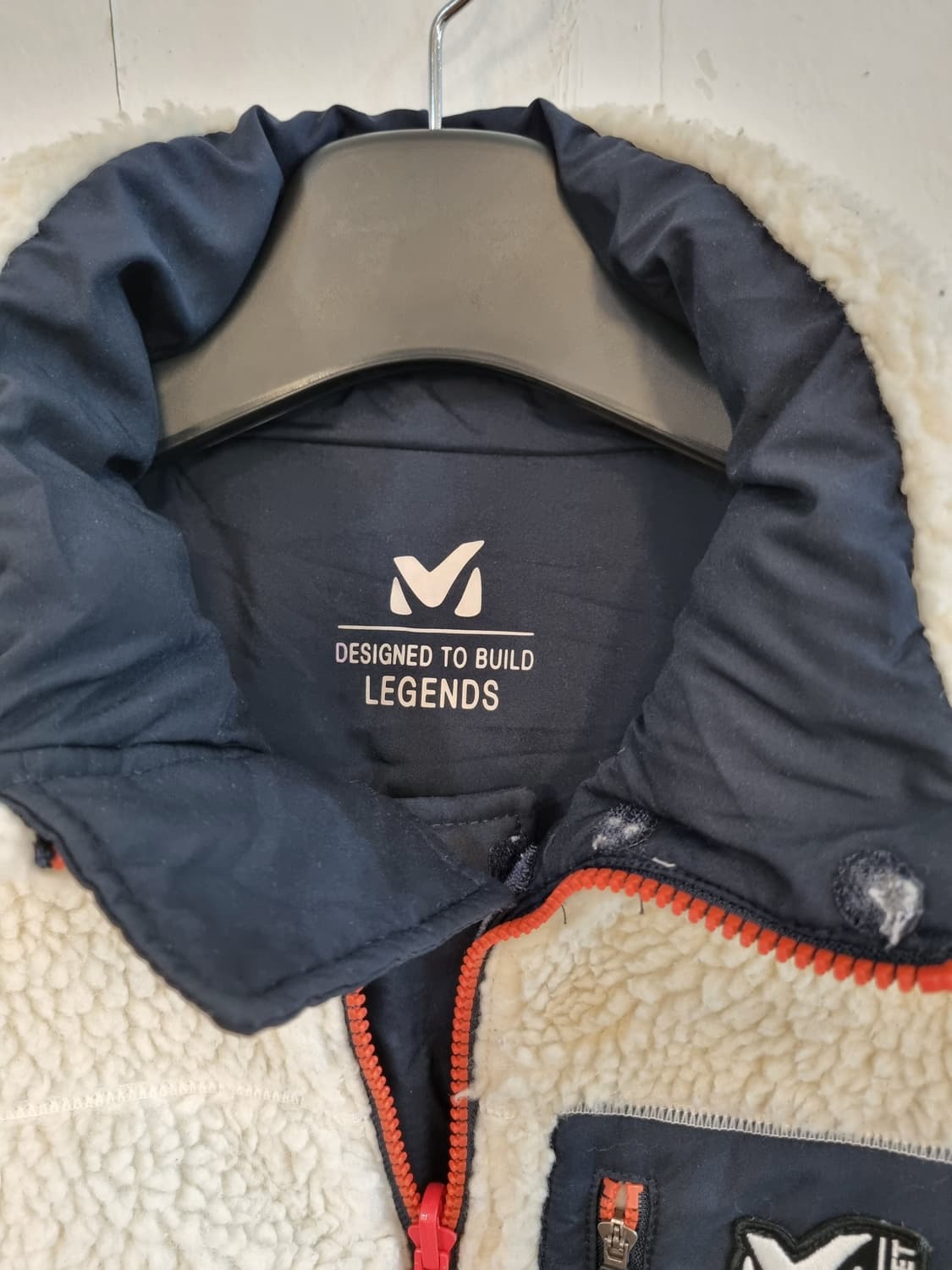 밀레 양면 후리스 95 실측 100흠이나 찢김(구멍)이나 얼룩같은 하자 상품이미지6