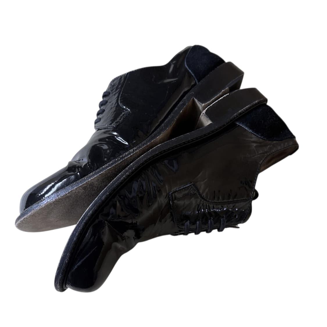 꼼데가르송 트리콧 에나멜 드레스슈즈 레이디스 상품이미지2