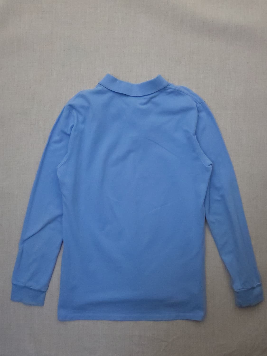 폴로 랄프로렌 긴팔 폴로 하늘색 XL 상품이미지9