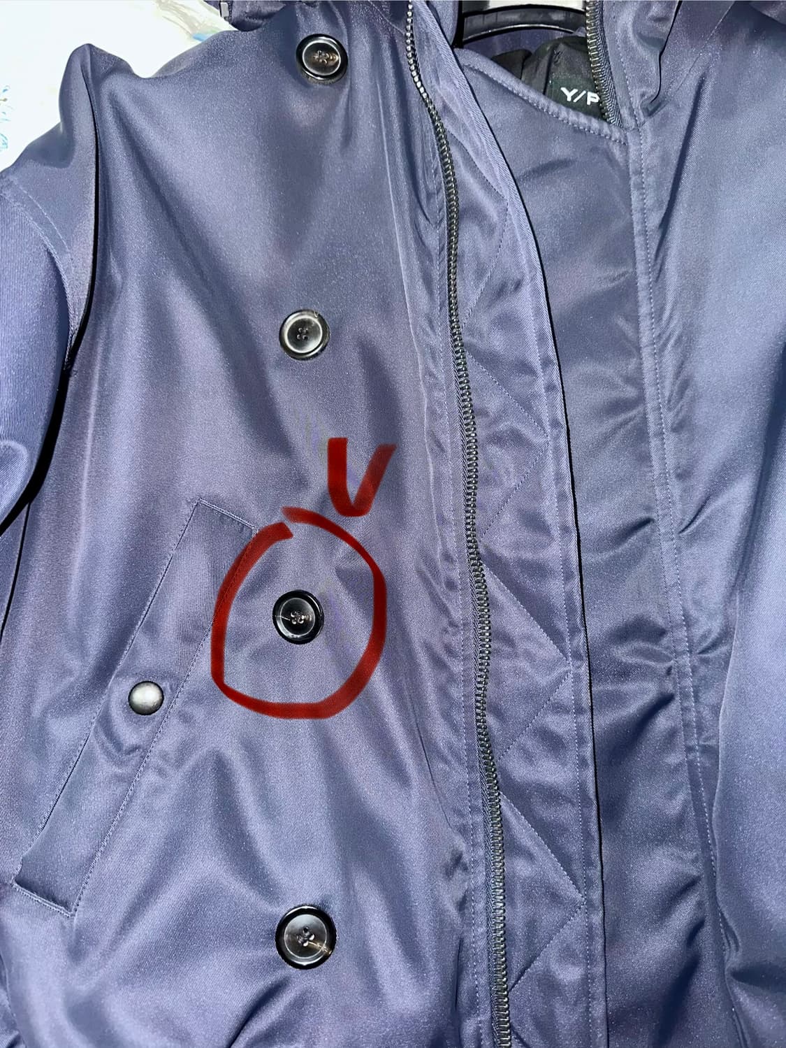 (L)와이프로젝트 스플릿 와이어 봄버자켓 상품이미지3