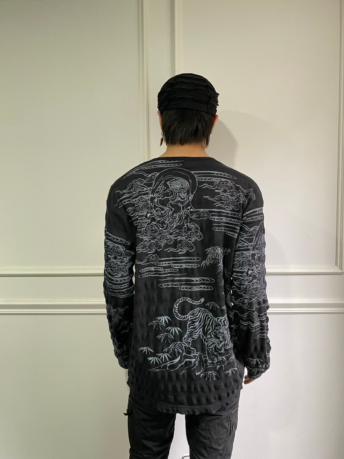 Oriental Print Loose-Fit Sleeve 상품이미지8