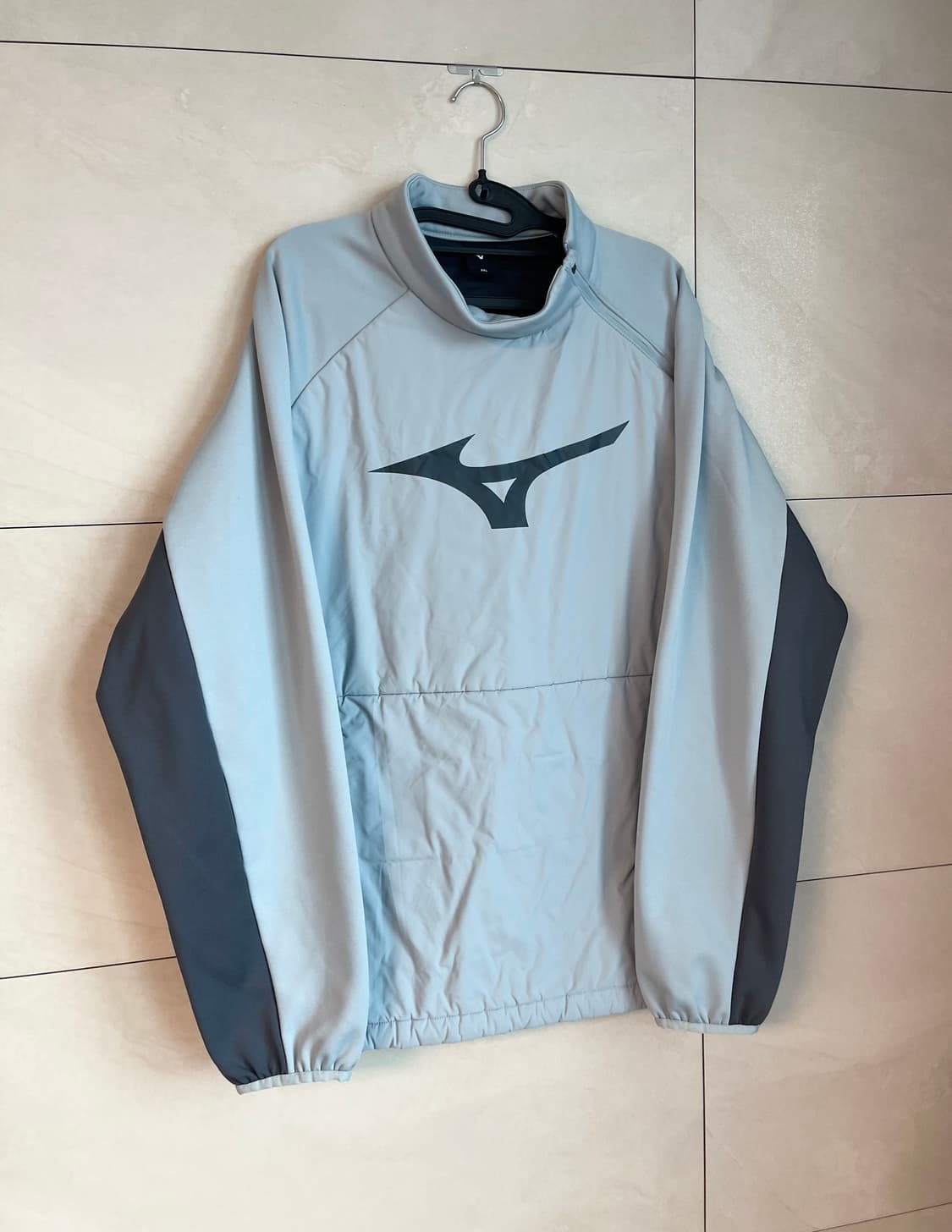 미즈노 하이넥 패딩 맨투맨 피스테 [2XL] 상품이미지2