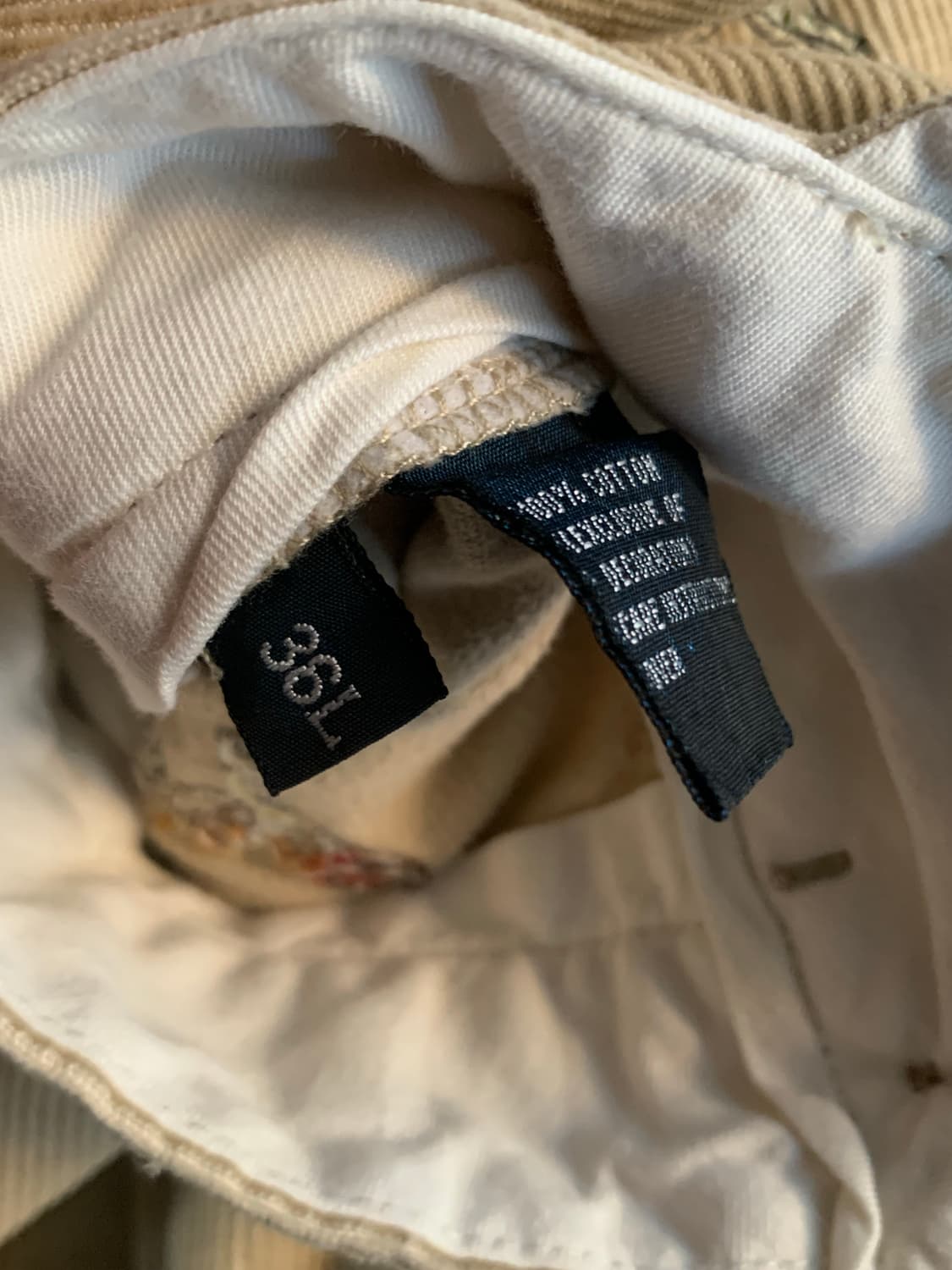 폴로 랄프로렌 자수 코듀로이 팬츠 상품이미지5